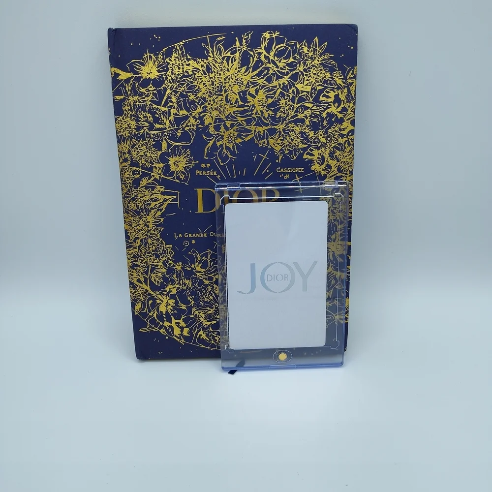 Dior Holiday Gift Set Journal NIP & Dior Joy Limited Edition Holographic Card